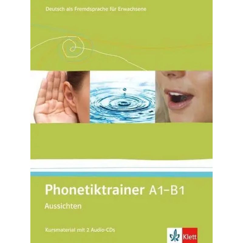 PHONETIKTRAINER A1-B1 - AUSSICHTEN - KURS - UN DELBSTLEMMATERIAL MIT 2 A/CDS (Nuevo)