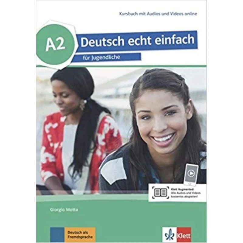 DEUTSCH ECHT EINFACH! A2 - KURSBUCH + AUDIO + VIDEO ONLINE (Nuevo)