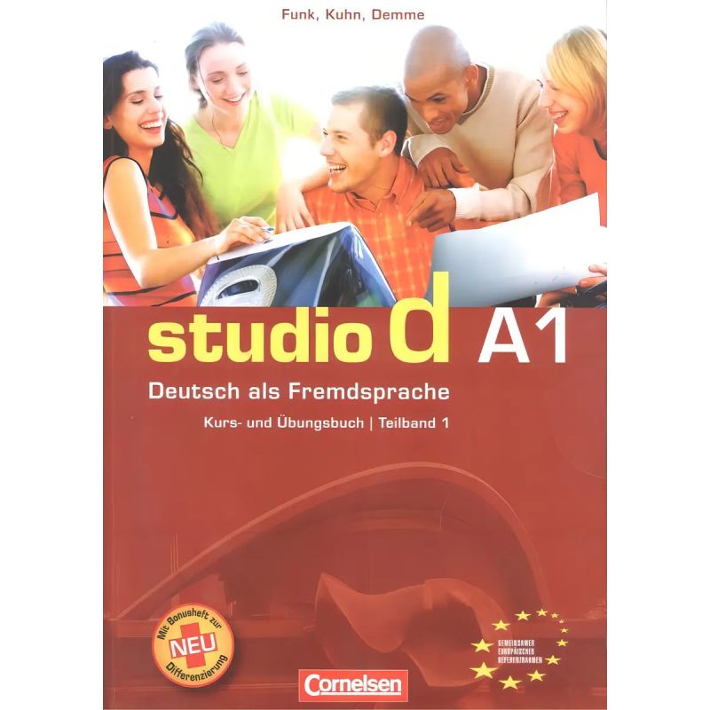 STUDIO D A1/1 - KURSBUCH + UBUNGSBUCH + A/CD (Nuevo)