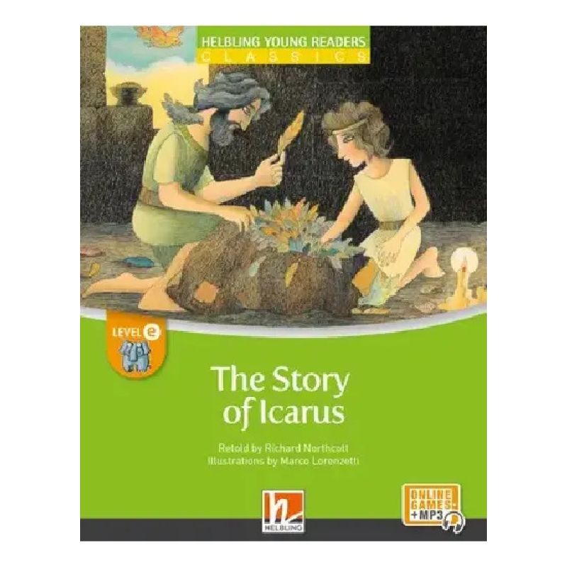 STORY OF ICARUS, THE + E-ZONE KIDS - HELBLING YOUNG READERS CLASSICS E (Nuevo)
