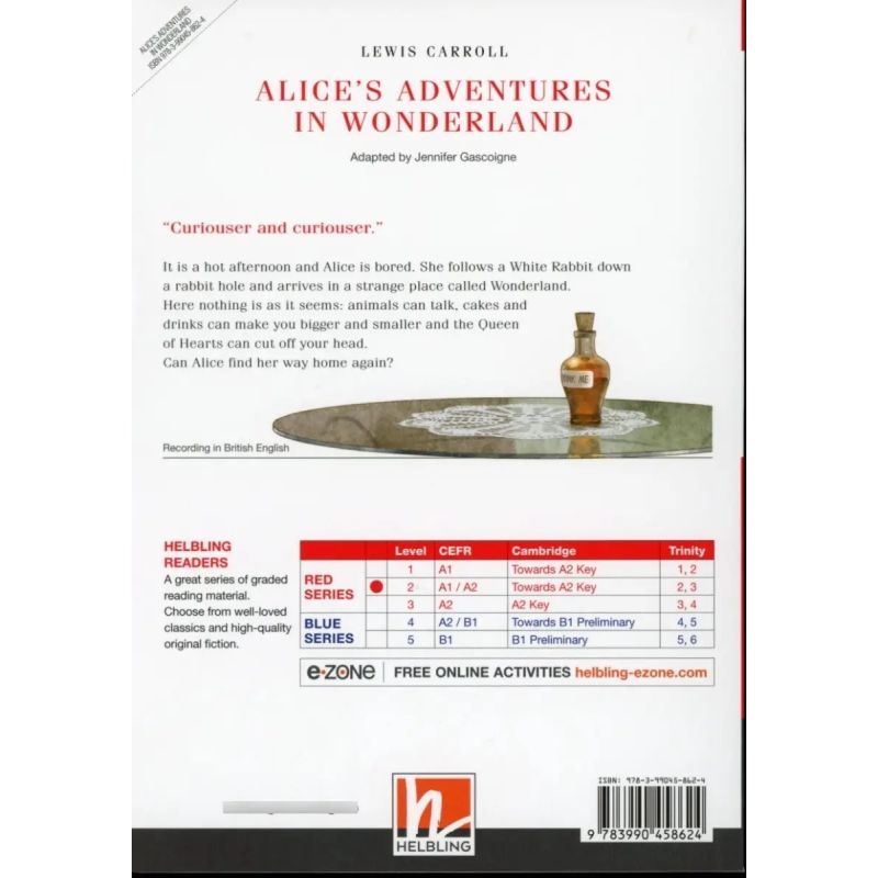 ALICE'S ADVENTURES IN WONDERLAND + A/CD - HRRC 2 N/ED. (Nuevo) - Miniatura 2