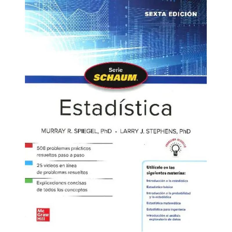 ESTADISTICA 6/ED.- SCHAUM (Nuevo)