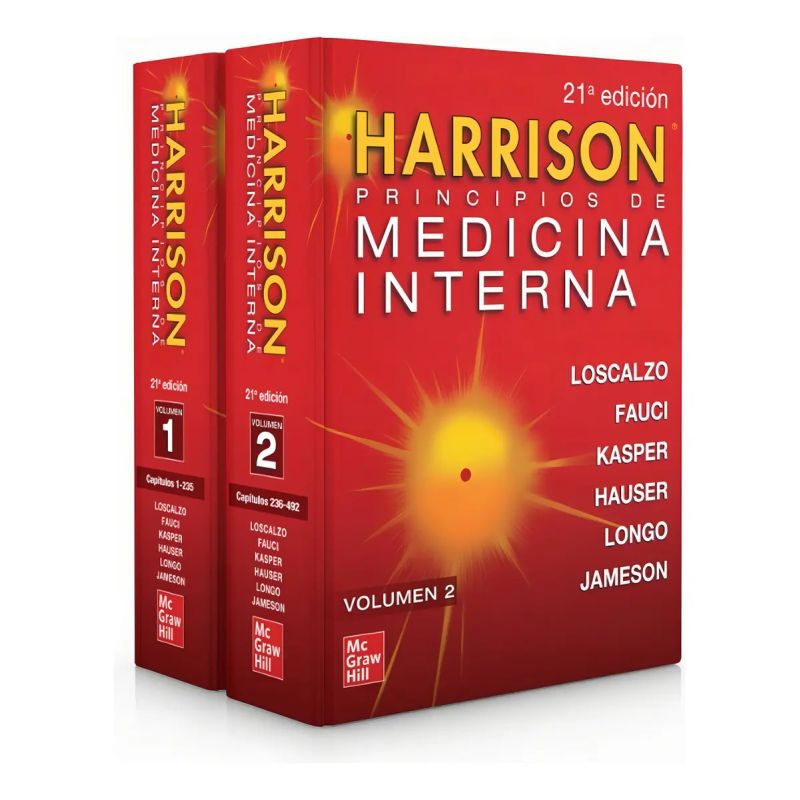 HARRISON - PRINCIPIOS DE MEDICINA INTERNA 21/ED. - 2 VOLUMENES (Nuevo)
