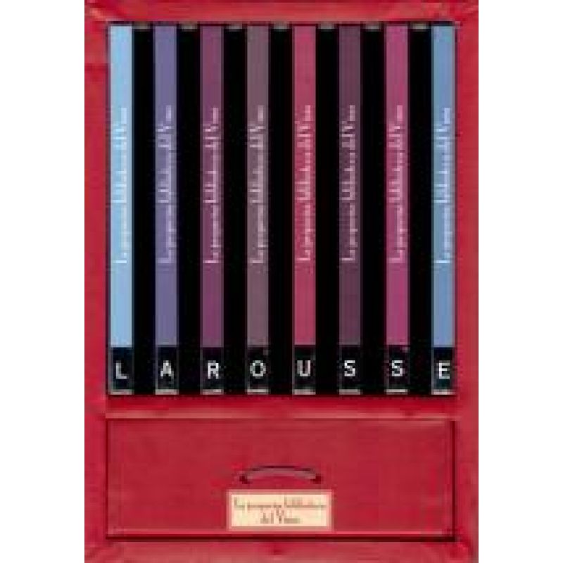 PEQUEÑA BIBLIOTECA DEL VINO LAROUSSE (8 TOMOS) (Nuevo)