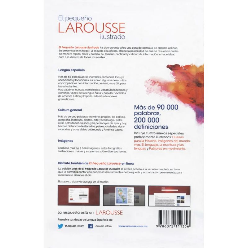 PEQUEÑO LAROUSSE ILUSTRADO COLOR 2016, EL (Nuevo) - Miniatura 2