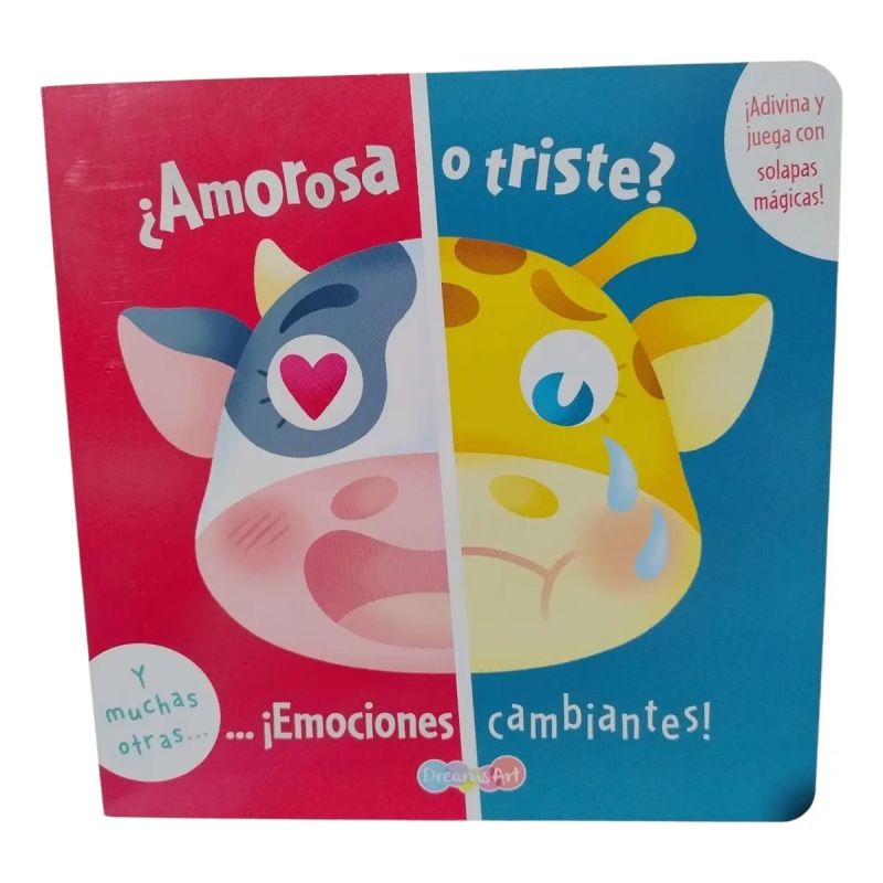 AMOROSA O TRISTE ? Y OTRAS EMOCIONES CAMBIANTES- CON SOLAPAS - CARTONE (Nuevo)