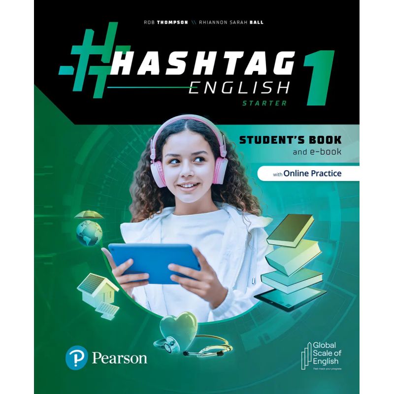 HASHTAG ENGLISH 1 STARTER - SB AND E-BOOK + ONLINE PRACTICE (Nuevo)
