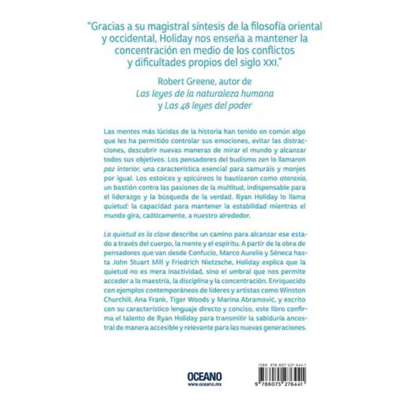 QUIETUD ES LA CLAVE, LA (Nuevo) - Miniatura 2