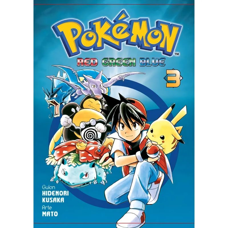POKEMON RED GREEN BLUE 3 (Nuevo)
