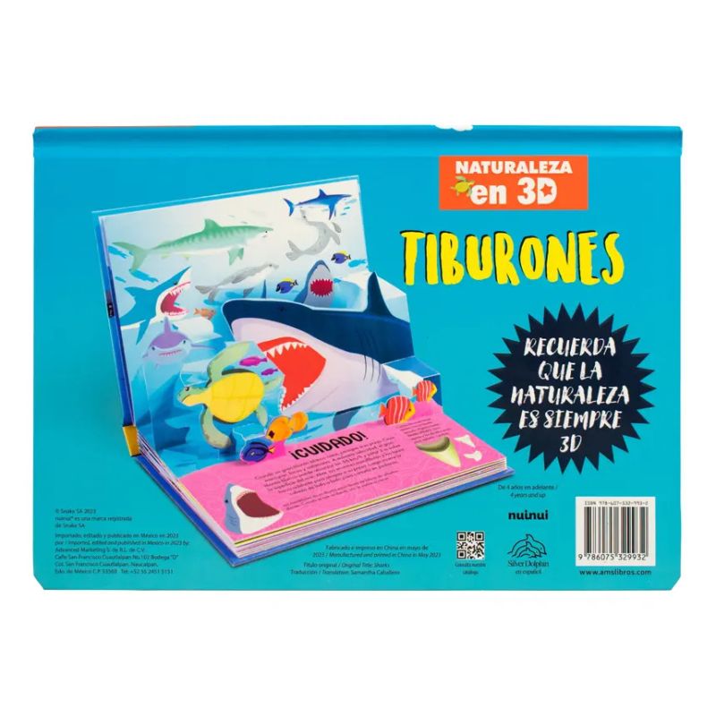 TIBURONES - NATURALEZA EN 3D - TD (Nuevo) - Miniatura 4