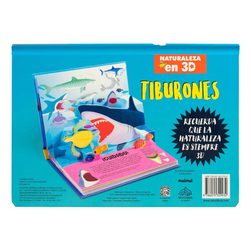 TIBURONES - NATURALEZA EN 3D - TD (Nuevo) - Miniatura 5