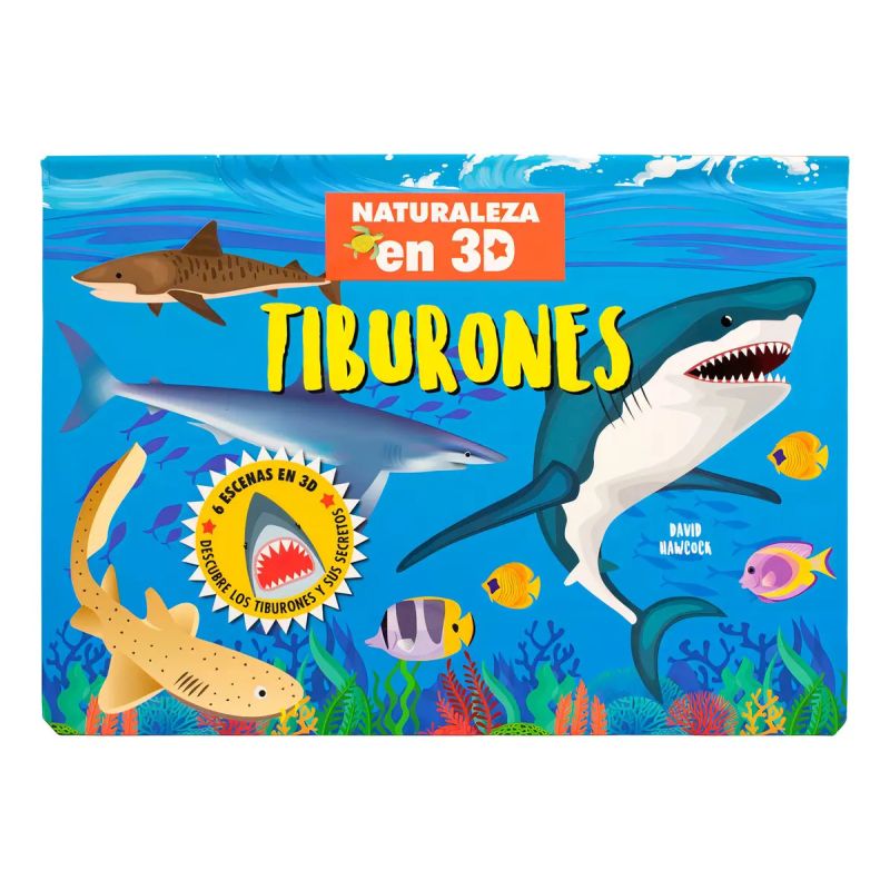TIBURONES - NATURALEZA EN 3D - TD (Nuevo) - Miniatura 3