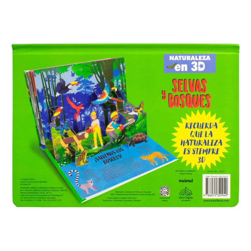 SELVAS Y BOSQUES - NATURALEZA EN 3D - TD (Nuevo) - Miniatura 3