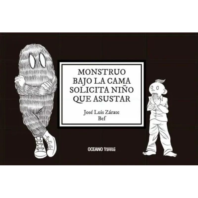 MONSTRUO BAJO LA CAMA SOLICITA NIÑO QUE ASUSTAR (Nuevo)