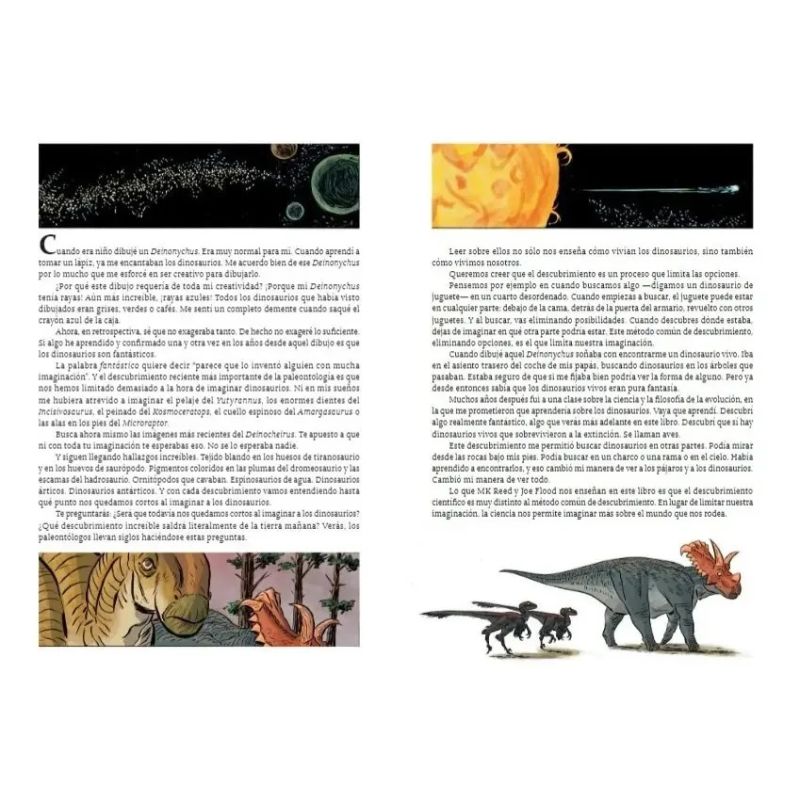 DINOSAURIOS - FOSILES Y PLUMAS - COMICS DE CIENCIA (Nuevo) - Miniatura 2