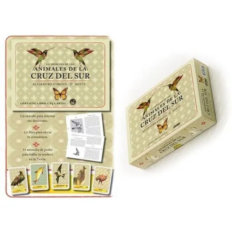 MEDICINA DE LOS ANIMALES DE LA CRUZ DEL SUR, LA + 64 CARTAS (Nuevo)