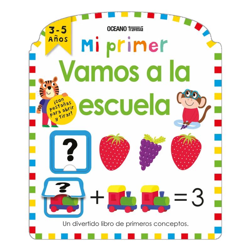 MI PRIMER - VAMOS A LA ESCUELA - CARTONE (Nuevo) - Miniatura 2
