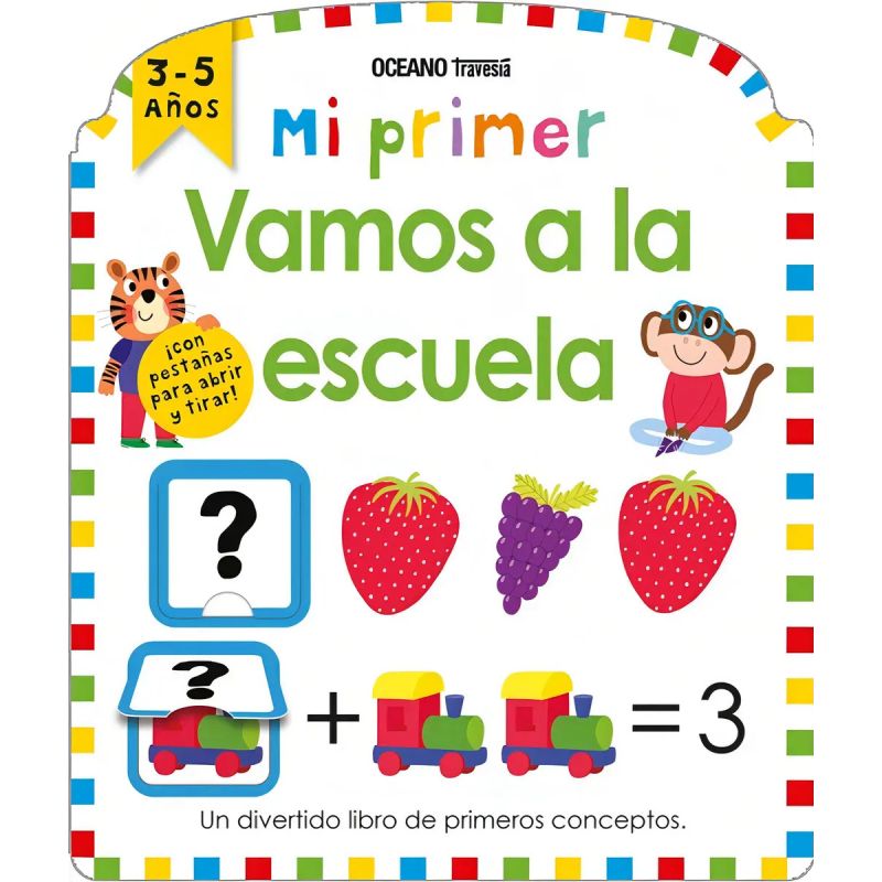 MI PRIMER - VAMOS A LA ESCUELA - CARTONE (Nuevo)