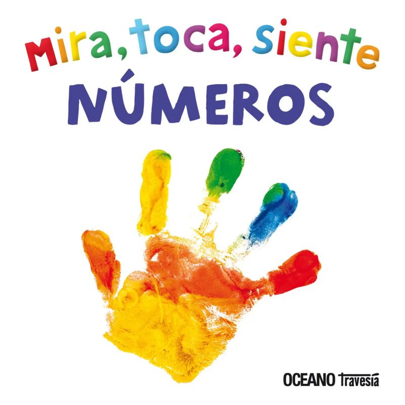 NUMEROS - MIRA, TOCA, SIENTE - CARTONE (Nuevo) - Miniatura 3