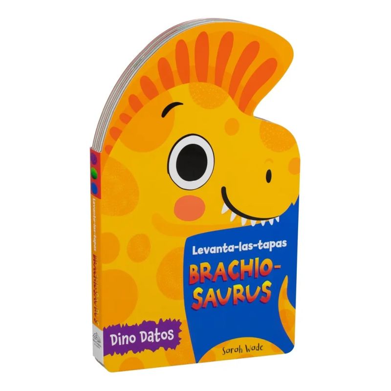 BRACHIOSAURUS - LEVANTA-LAS-TAPAS  - DINO DATOS (Nuevo)