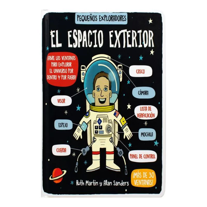 ESPACIO EXTERIOR, EL - PEQUEÑOS EXPLORADORES - CARTONE (Nuevo)