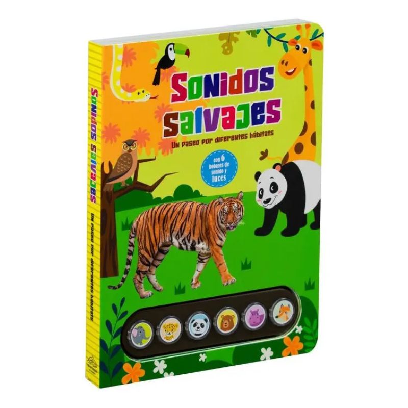 SONIDOS SALVAJES - LIGHT UP - CARTONE (Nuevo)