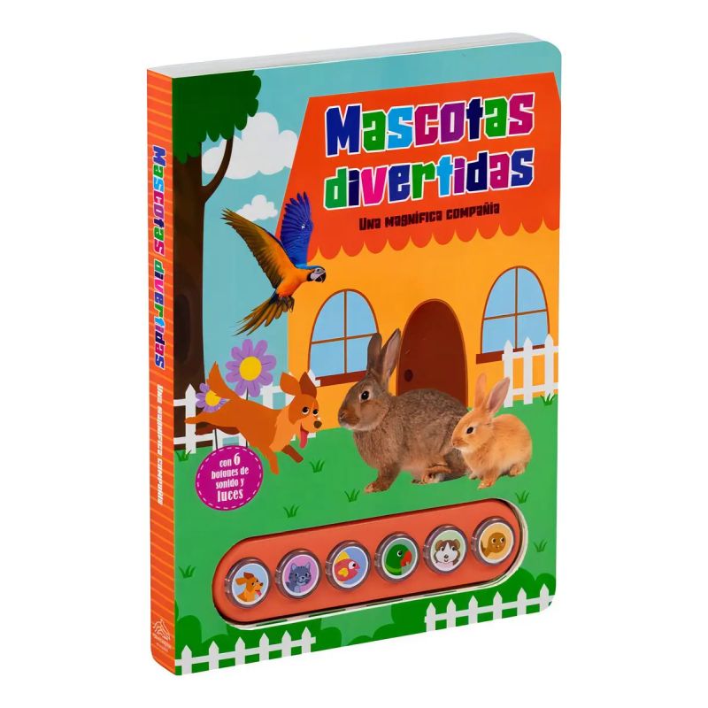 MASCOTAS DIVERTIDAS - LIGHT UP - CARTONE (Nuevo)