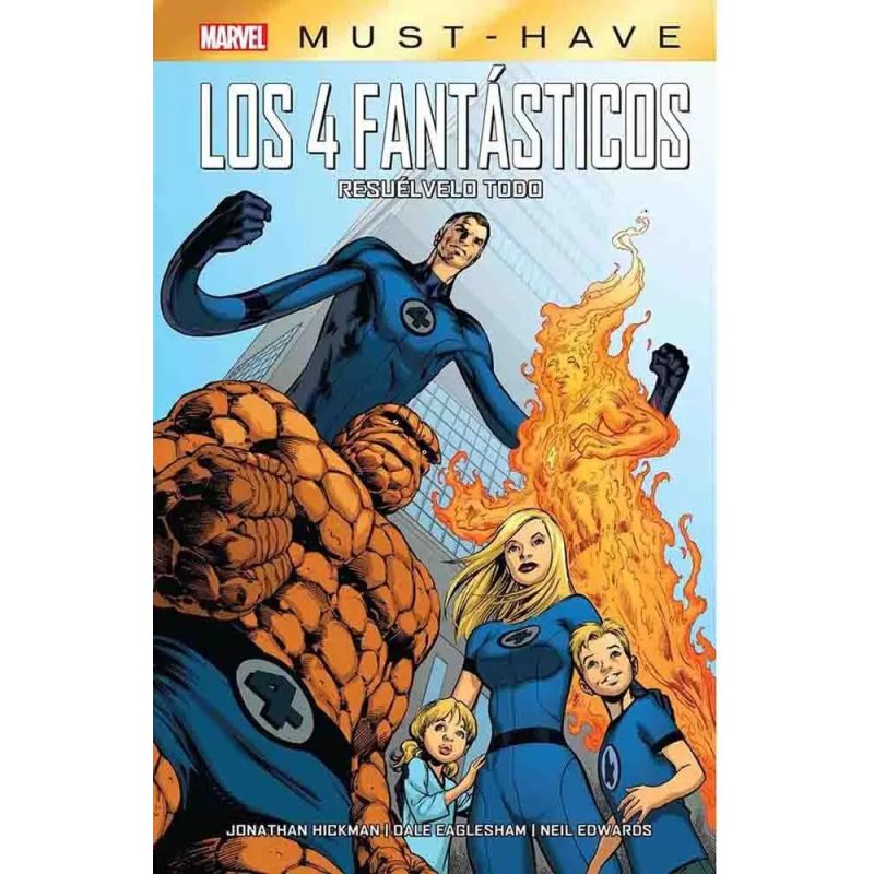 MARVEL MUST HAVE 27 - LOS 4 FANTASTICOS RESUELVELO TODO - TD (Nuevo)
