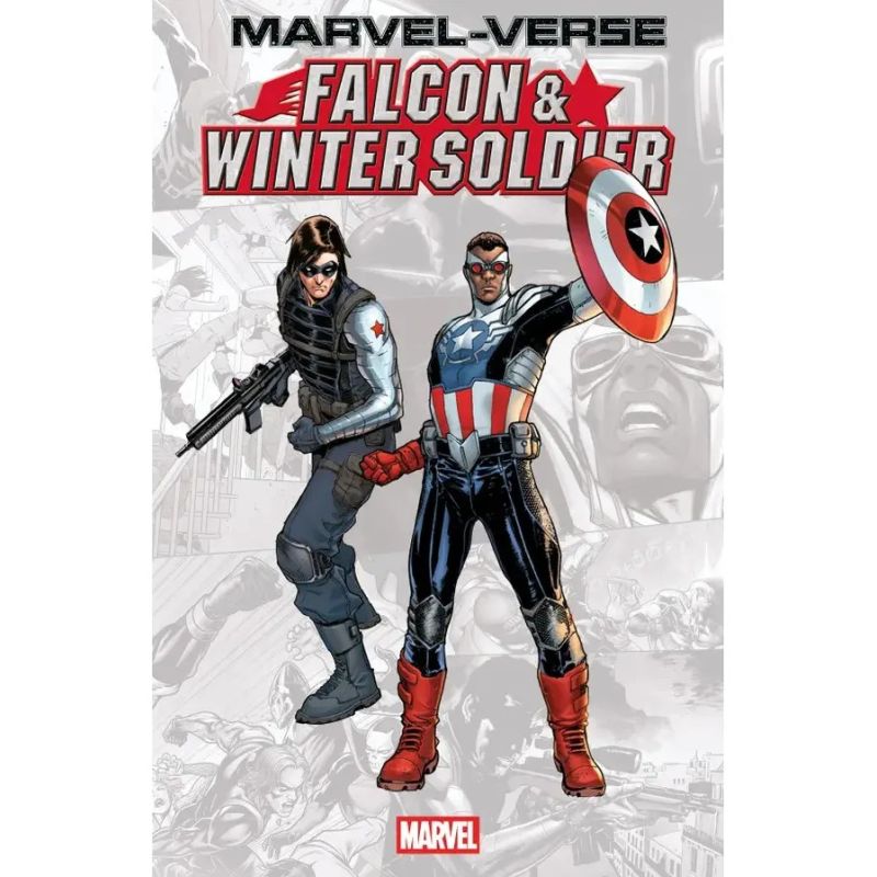 MARVEL-VERSE FALCON &amp; WINTER SOLDIER (Nuevo)
