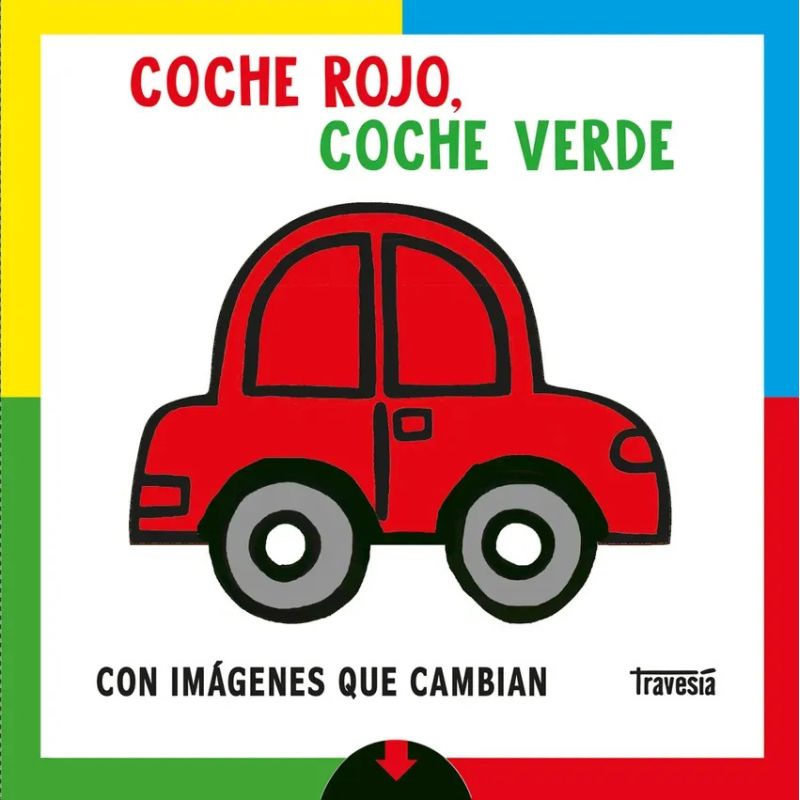 COCHE ROJO, COCHE VERDE - CARTONE (Nuevo)