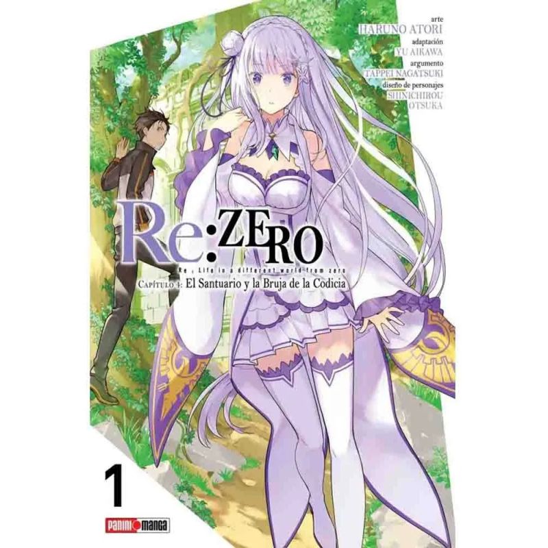 RE ZERO (CHAPTER FOUR) 1 (Nuevo) - Miniatura 2