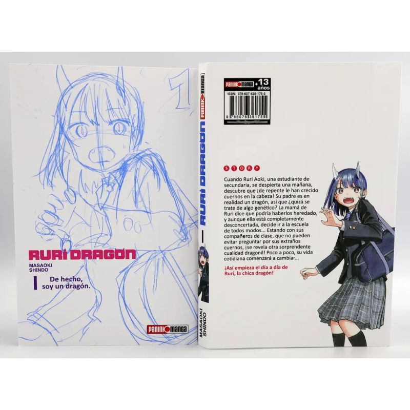 RURI DRAGON 1 - PARECE QUE SOY UN DRAGON (Nuevo) - Miniatura 2