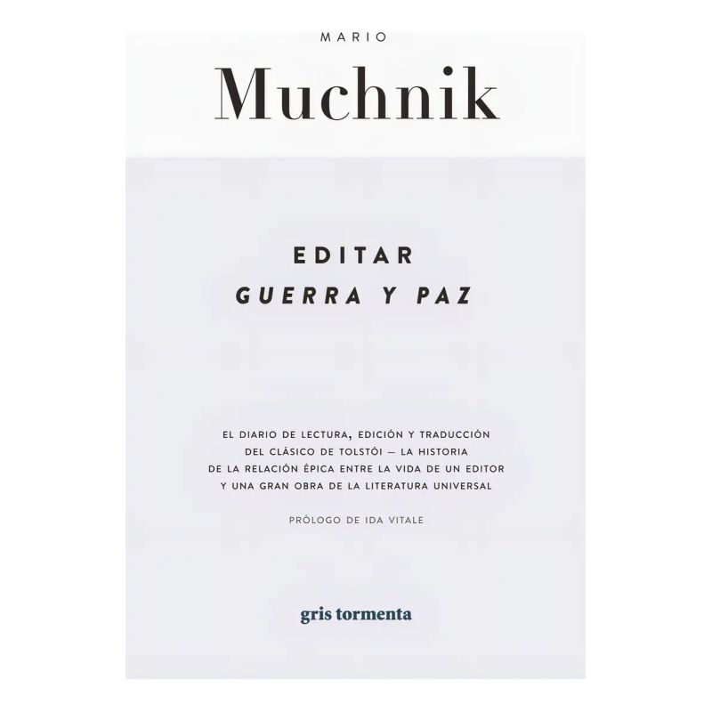 EDITAR GUERRA Y PAZ - 2/ED. (Nuevo)