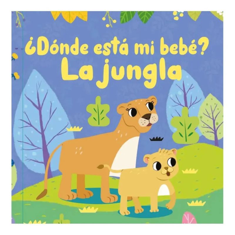 DONDE ESTA MI BEBE ? - LA JUNGLA - CARTONE (Nuevo)