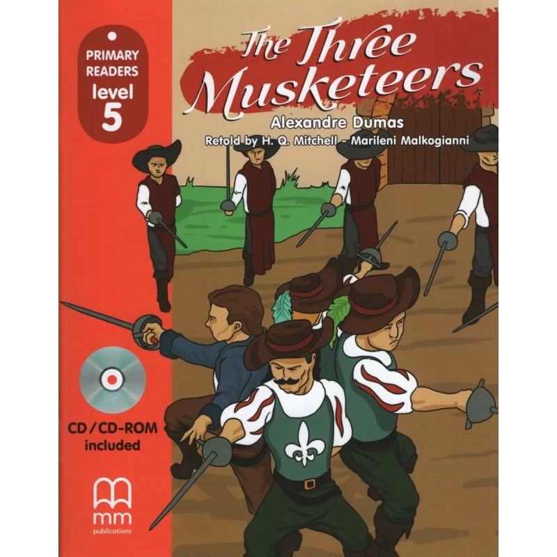 THREE MUSKETEERS, THE - PRIMARY READERS 5 + CD-ROM (Nuevo)