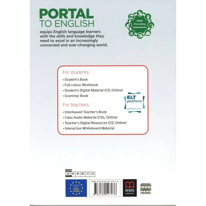 PORTAL TO ENGLISH 2 - WB + CD (Nuevo) - Miniatura 2