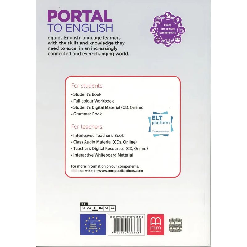 PORTAL TO ENGLISH 4 - WB + CD (Nuevo)