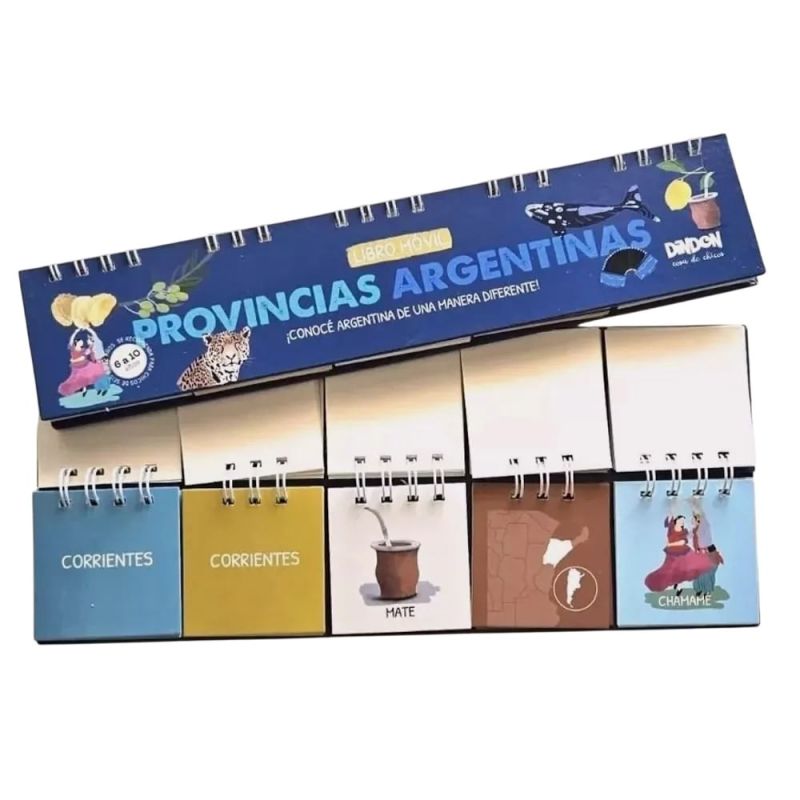 LIBRO MOVIL - PROVINCIAS ARGENTINAS - TD (Nuevo)