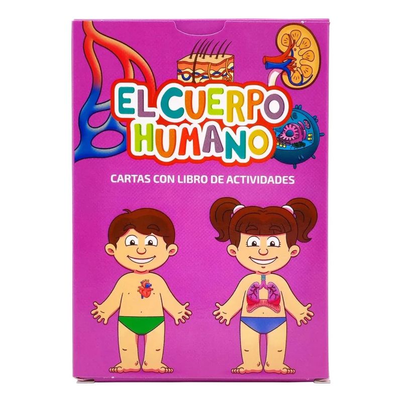 CUERPO HUMANO, EL - CARTAS CON LIBRO DE ACTIVIDADES (Nuevo)