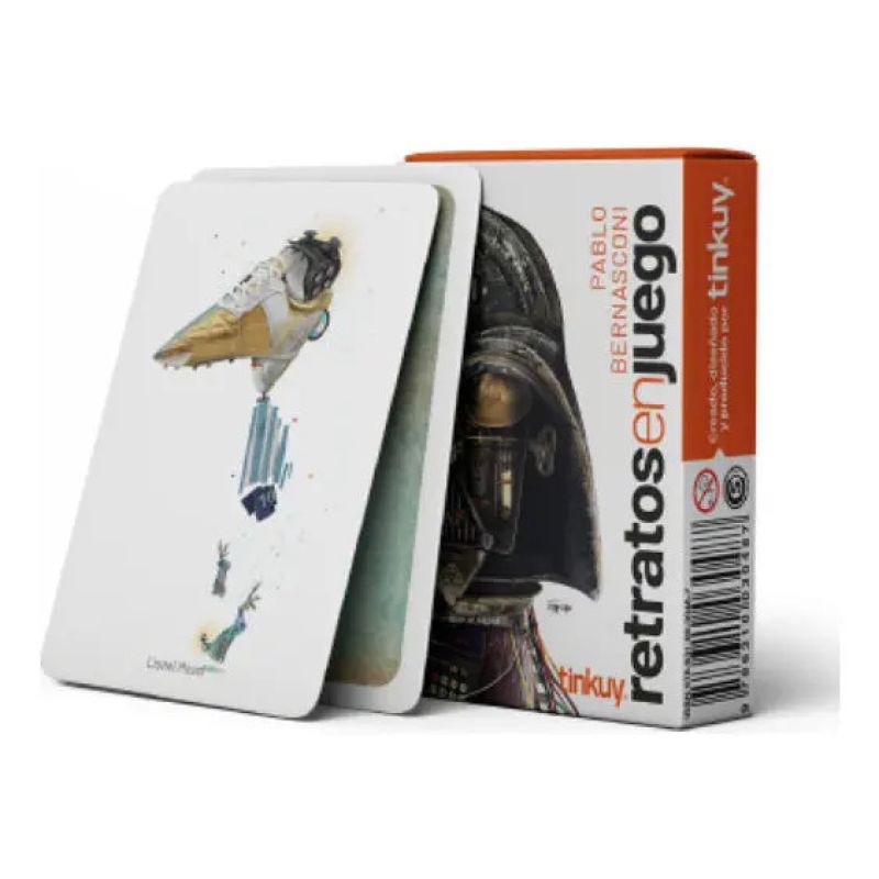 RETRATOS EN JUEGO - LIBRO + 45 CARTAS (Nuevo) - Miniatura 2