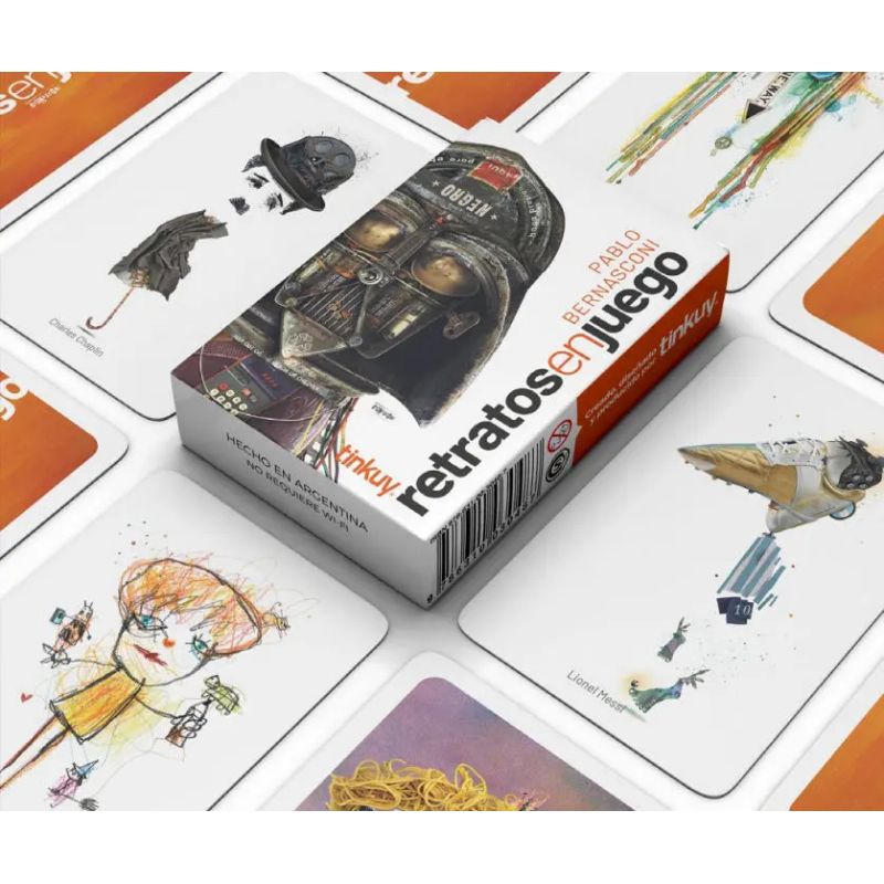RETRATOS EN JUEGO - LIBRO + 45 CARTAS (Nuevo)