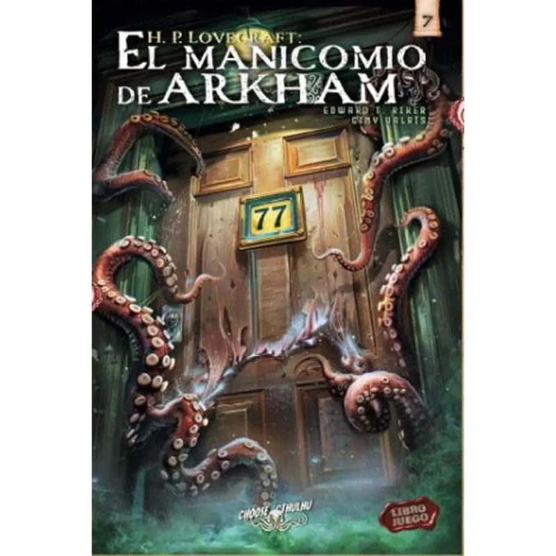 MANICOMIO, EL - CHOOSE CTHULHU 7 - LIBRO JUEGO (Nuevo)