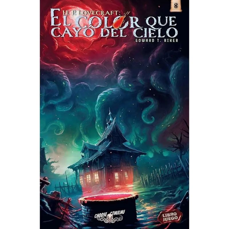 COLOR QUE CAYO DEL CIELO, EL - CHOOSE CTHULHU 8 - LIBRO JUEGO (Nuevo)