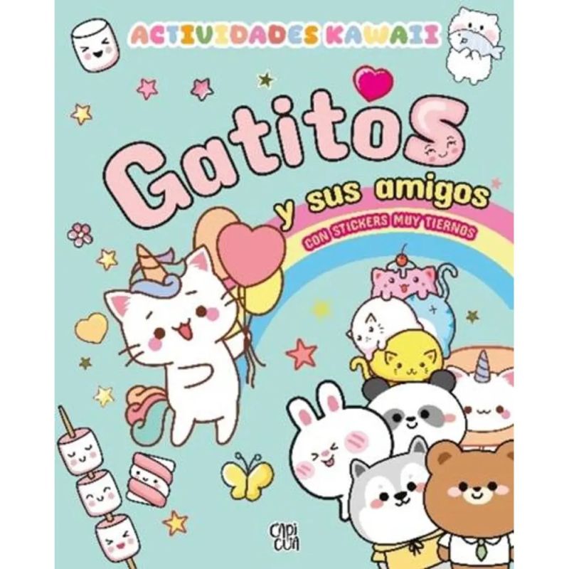 GATITOS Y SUS AMIGOS - ACTIVIDADES KAWAII (Nuevo)