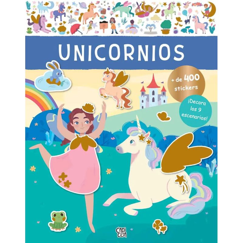 STICKERS CREATIVOS DE UNICORNIOS - MIS STICKERS CREATIVOS