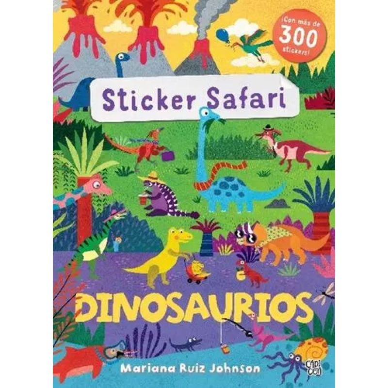 DINOSAURIOS - STICKER SAFARI (Nuevo)