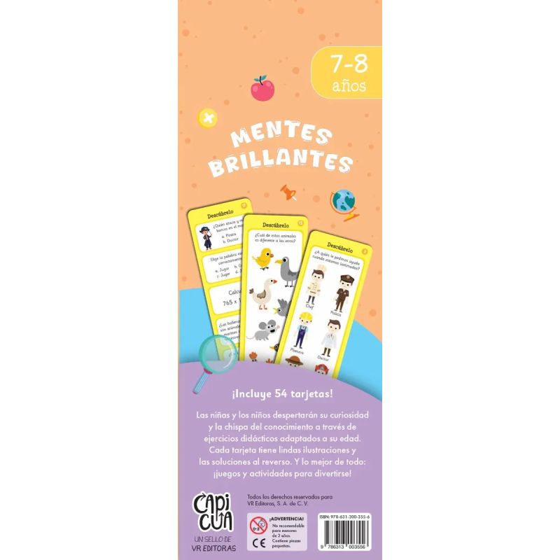 MENTES BRILLANTES - 7-8 AÑOS (Nuevo) - Miniatura 2