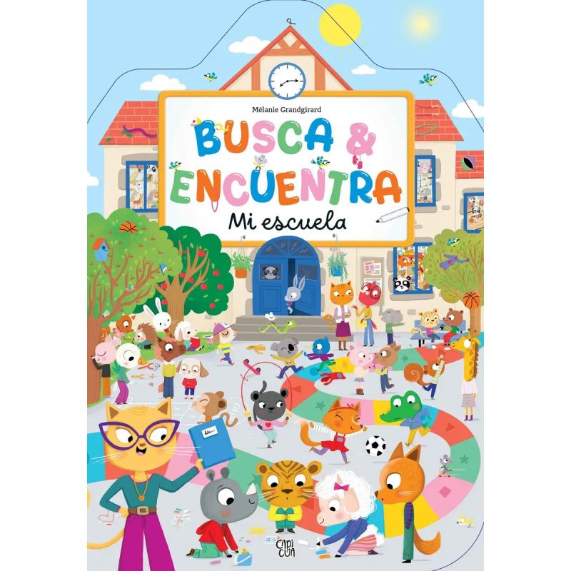 BUSCA Y ENCUENTRA - MI ESCUELA - CARTONE