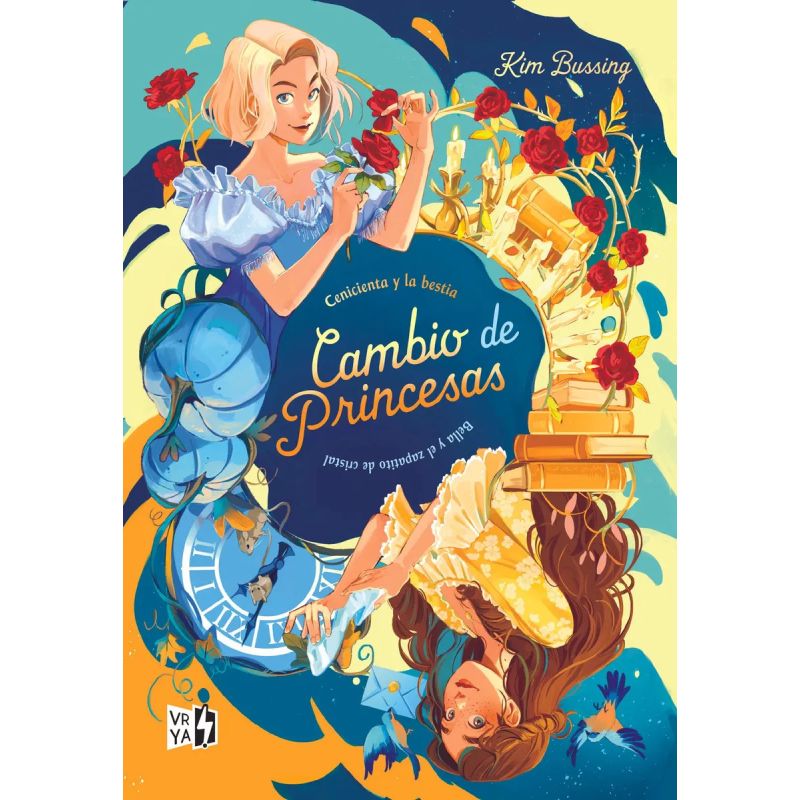 CAMBIO DE PRINCESAS - CENICIENTA Y LA BESTIA O BELLA Y EL ZAPATITO DE CRISTAL (Nuevo)