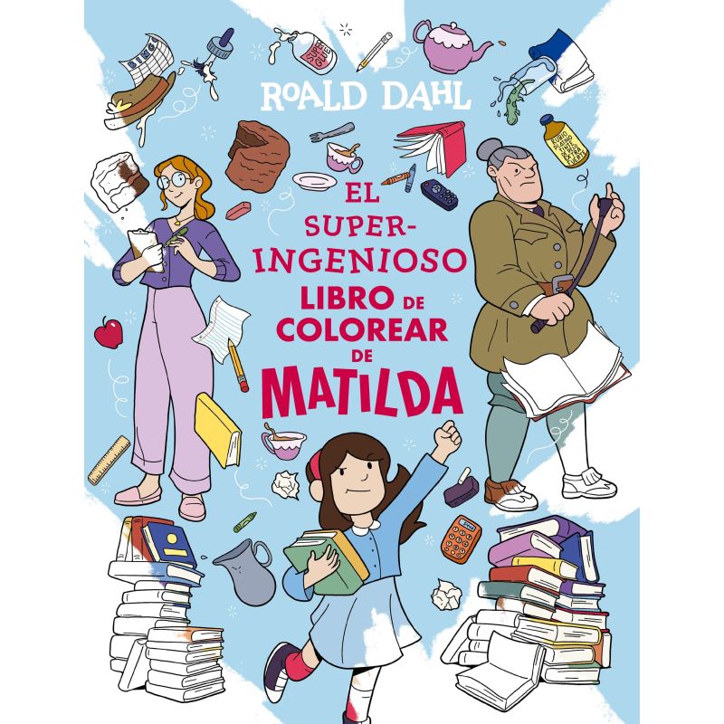 SUPERINGENIOSO LIBRO DE COLOREAR DE MATILDA, EL (Nuevo)